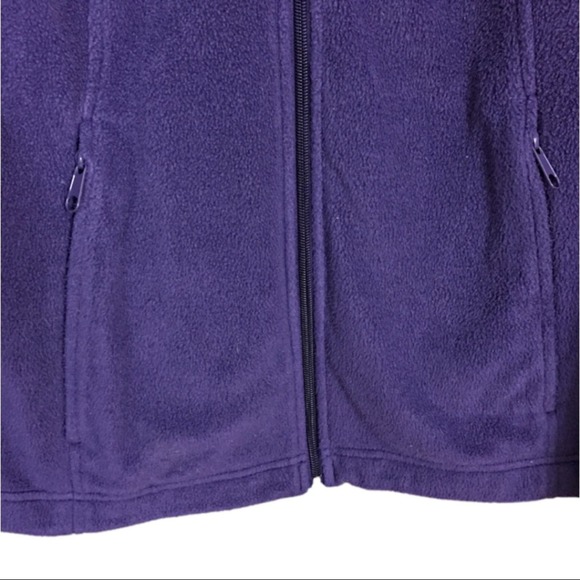 Columbia Purple Fleece Jacket Small - Picture 5 of 6